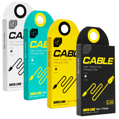 شراء صناديق ورق كبل USB مخصصة رخيصة صناديق تغليف البضائع Manfacturer online manufacture