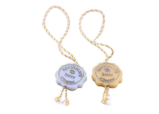 Custom Palstic Wax Jewelry Tags Watches Tags Perfume Tags Bottle Tags
