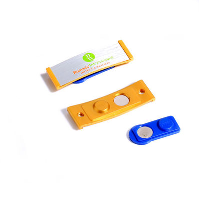 Order Staff Reusable Name Badges With Magnetic Back Uniform Name Tags For Events