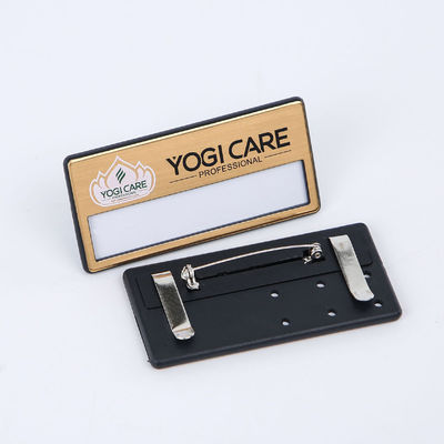 Custom Logo Name Tags Printable Personalized Name Badges With Safety Pin For Conference