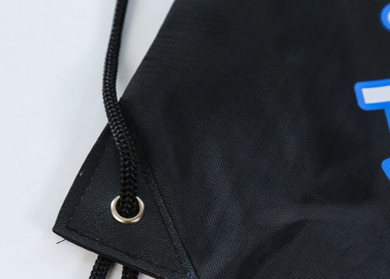 Custom Drawstring Bags With Logo print Personalized Black Drawstring Backpack Bulk