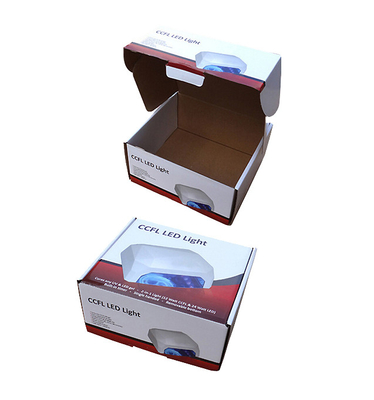 شراء تغليف علب بريدية من الورق المموج F-Flute حسب الطلب مع طباعة Artork online manufacture