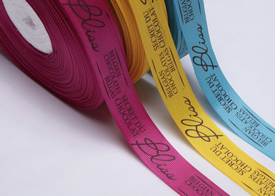 شراء السائبة مخصص المطبوعة grosgrain الشريط قبل يارد هدية قبل قطع للملابس online manufacture