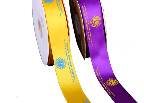 شراء عرف المطبوعة الشريط الساتان عيد الميلاد ، تصميم البوليستر الشريط Grosgrain الشريط online manufacture