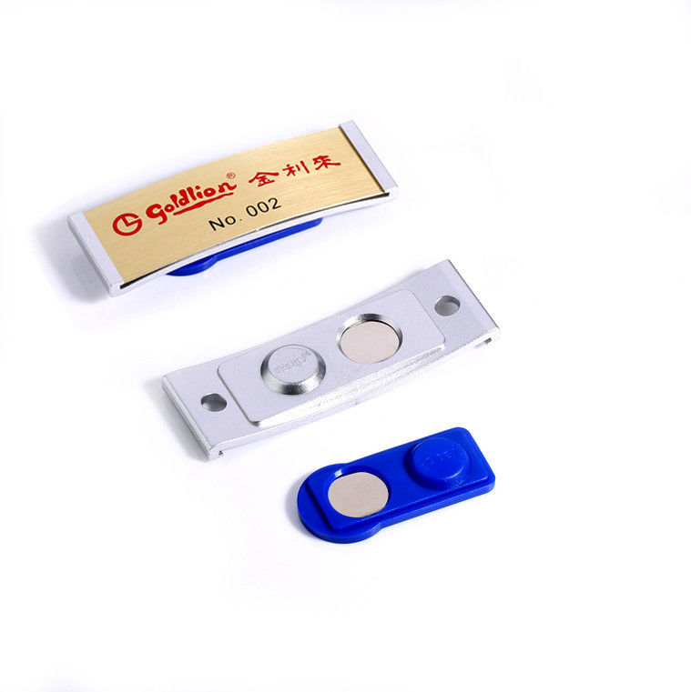Order Staff Reusable Name Badges With Magnetic Back Uniform Name Tags For Events