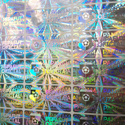 سعر جيد ملصقات هولوغرافية مخصصة طباعة ملصقات هولوغرامية ثلاثية الأبعاد مع تصميم غير قابل للتحويل الانترنت