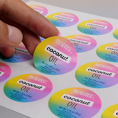 سعر جيد ملصقات ورقية مطبوعة حسب الطلب رخيصة صديقة للبيئة ملصقات ذاتية اللصق ملصقات أعمال الانترنت