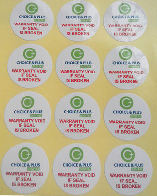 سعر جيد ملصقات الملصقات المستديرة المخصصة ‬ البلاستيك بي تي أبيض الدائرة الملصق شعار الطباعة والأطفال الملصقات اسم الانترنت