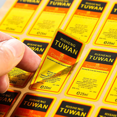 سعر جيد ملصقات ذهبية مخصصة مطبوعة برقائق معدنية منقوشة وملصقات معدنية مخصصة الانترنت