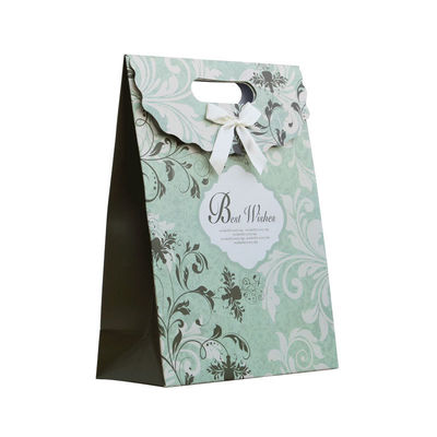 سعر جيد Custom Wedding Gift Paper Bags with Die-Cut Handles & Ribbon – Luxury Party & Event Packaging الانترنت